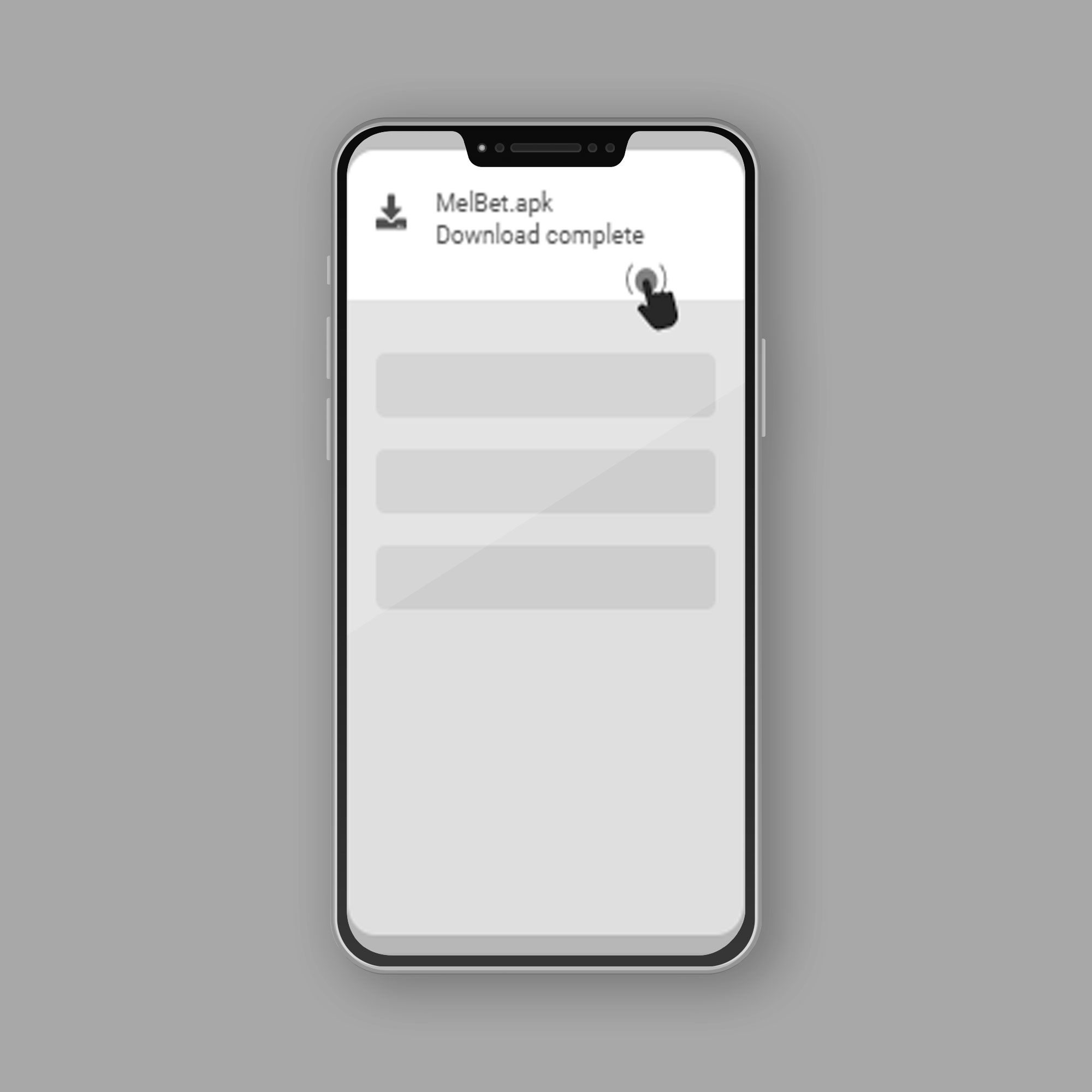 4. Select the downloaded app file.