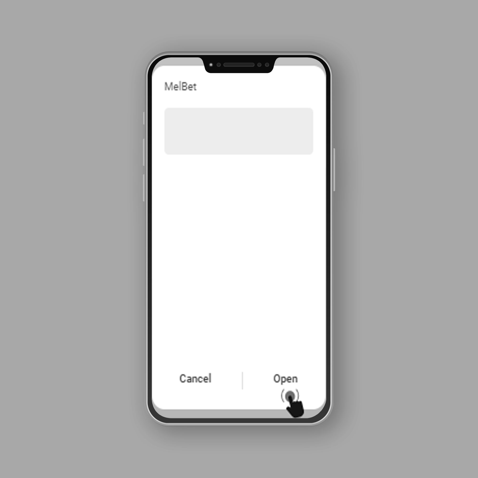 6. App installed.